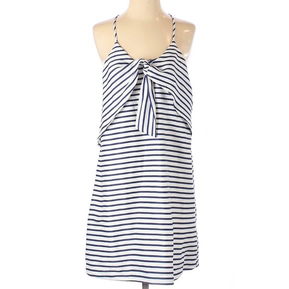 NWT ANTHROPOLOGIE Maeve Ahoy Striped Swing Dress - Picture 3 of 7